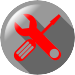 image of repair icon spanner and screwdriver crossed